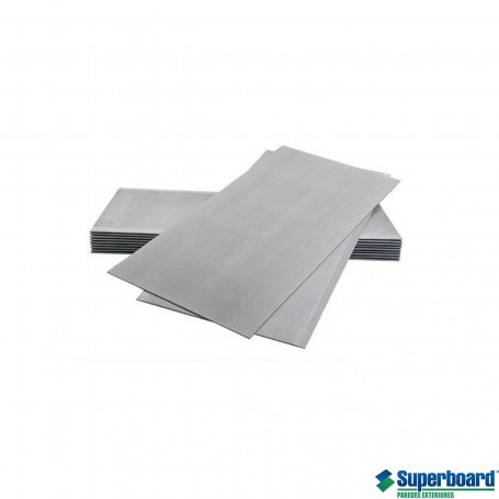 Placa Superboard Paredes Exteriores Eternit 10mm (1,20 x 2,40m)