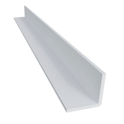 Perfil Angulo Blanco de PVC (10 x 10 mm) x 3 m.