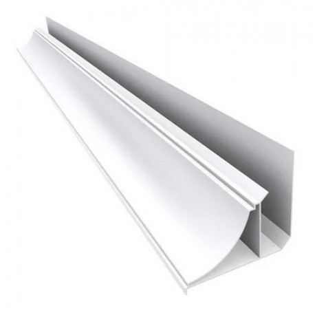 Perfil Moldura Blanco de PVC x 3 m.