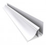 Perfil Moldura Blanco de PVC x 6 m.